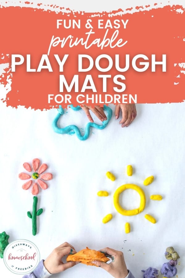 Fun and Easy Printable Playdough Mats for Children
